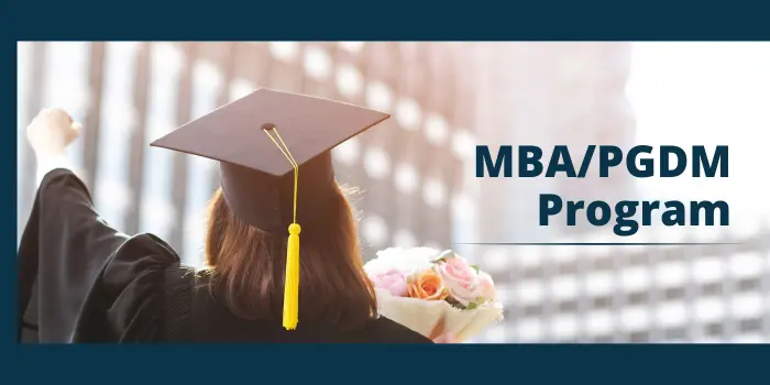 MBA-PGDM program